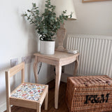 Liberty London Latt table and chair set