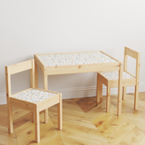 IRIS Latt table set
