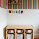 Retro Squiggly Stripe