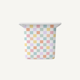 Colourful Checkerboard decal for IKEA Trofast tubs