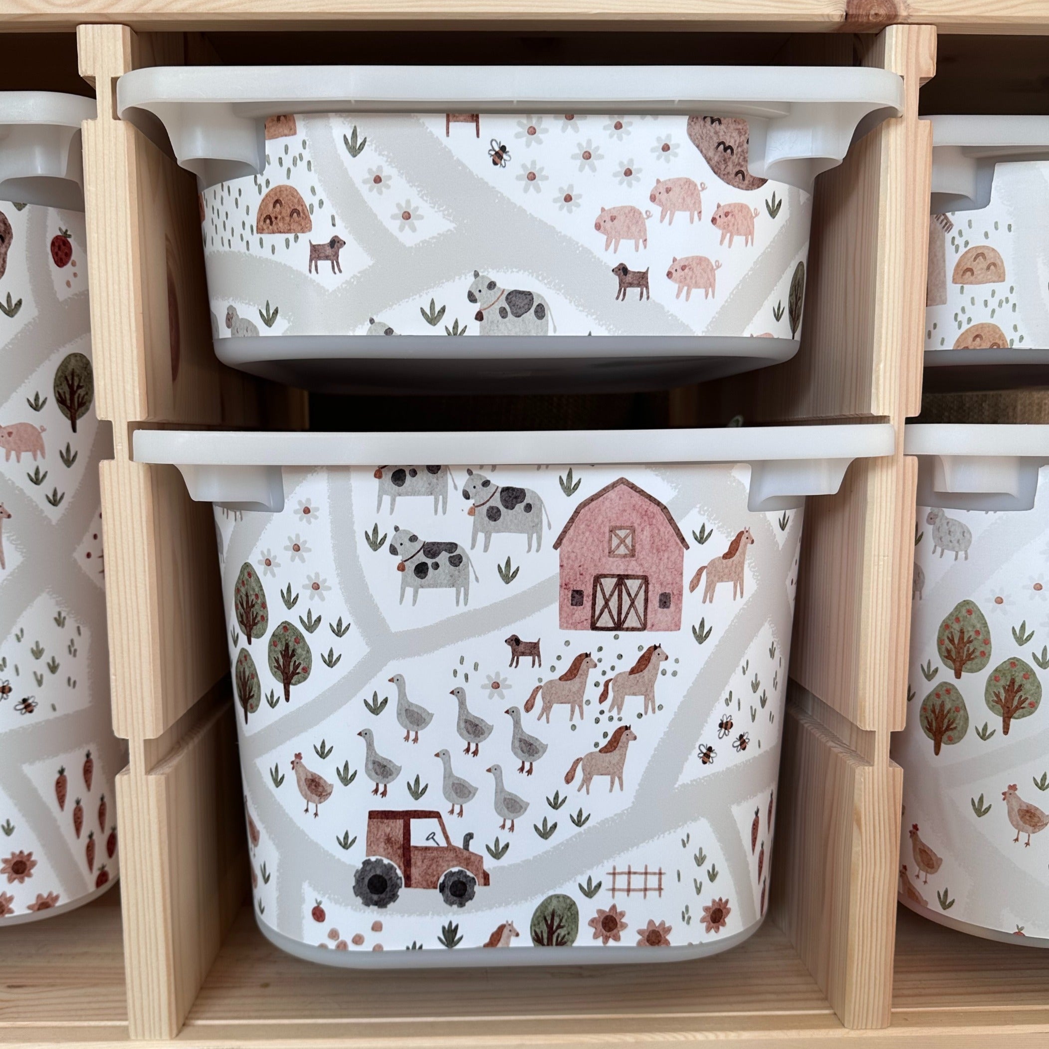 IKEA Storage Tub Decal 