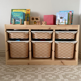 Honey Checkerboard for IKEA Trofast tub