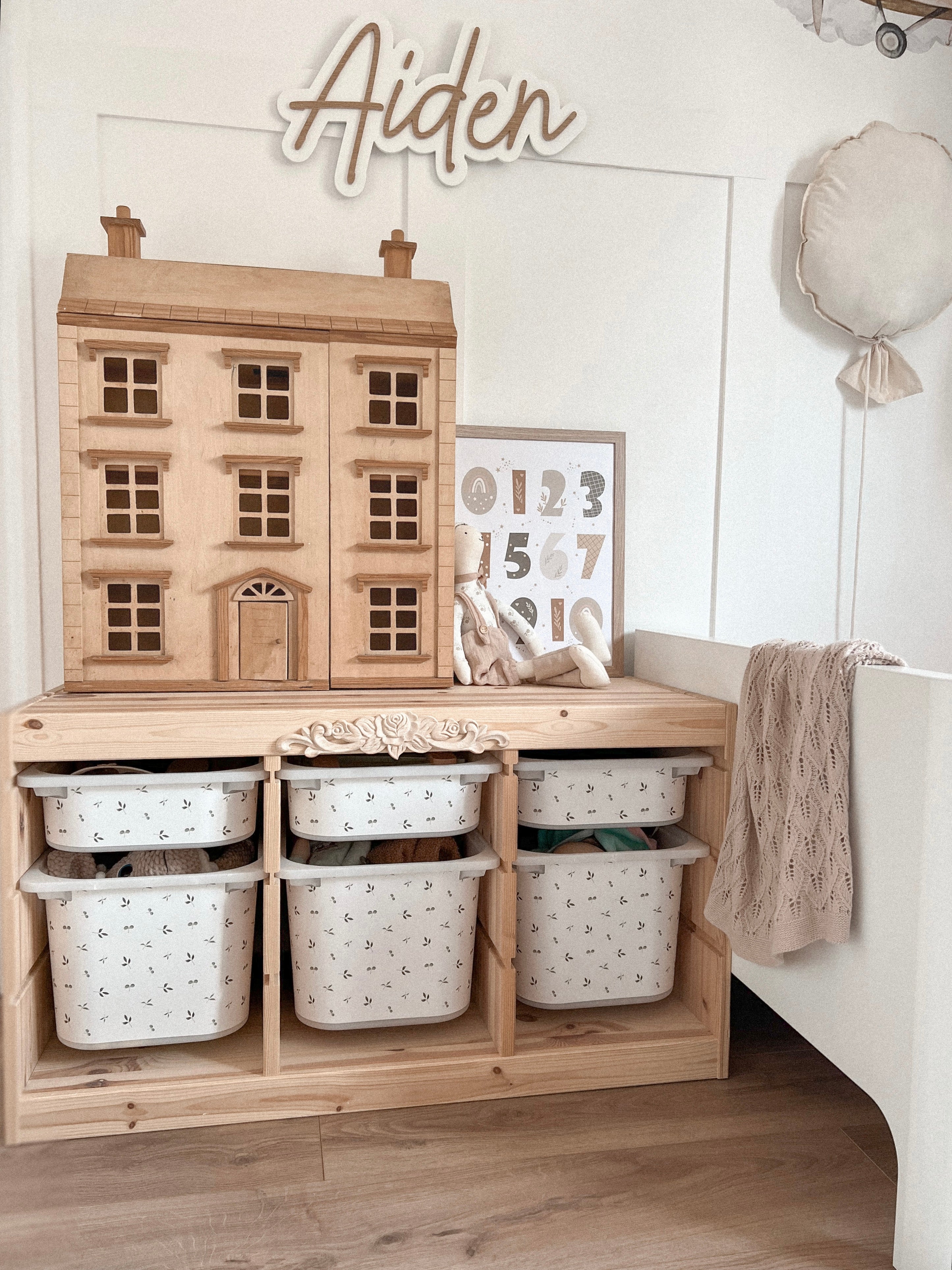 IKEA Trofast decal hack