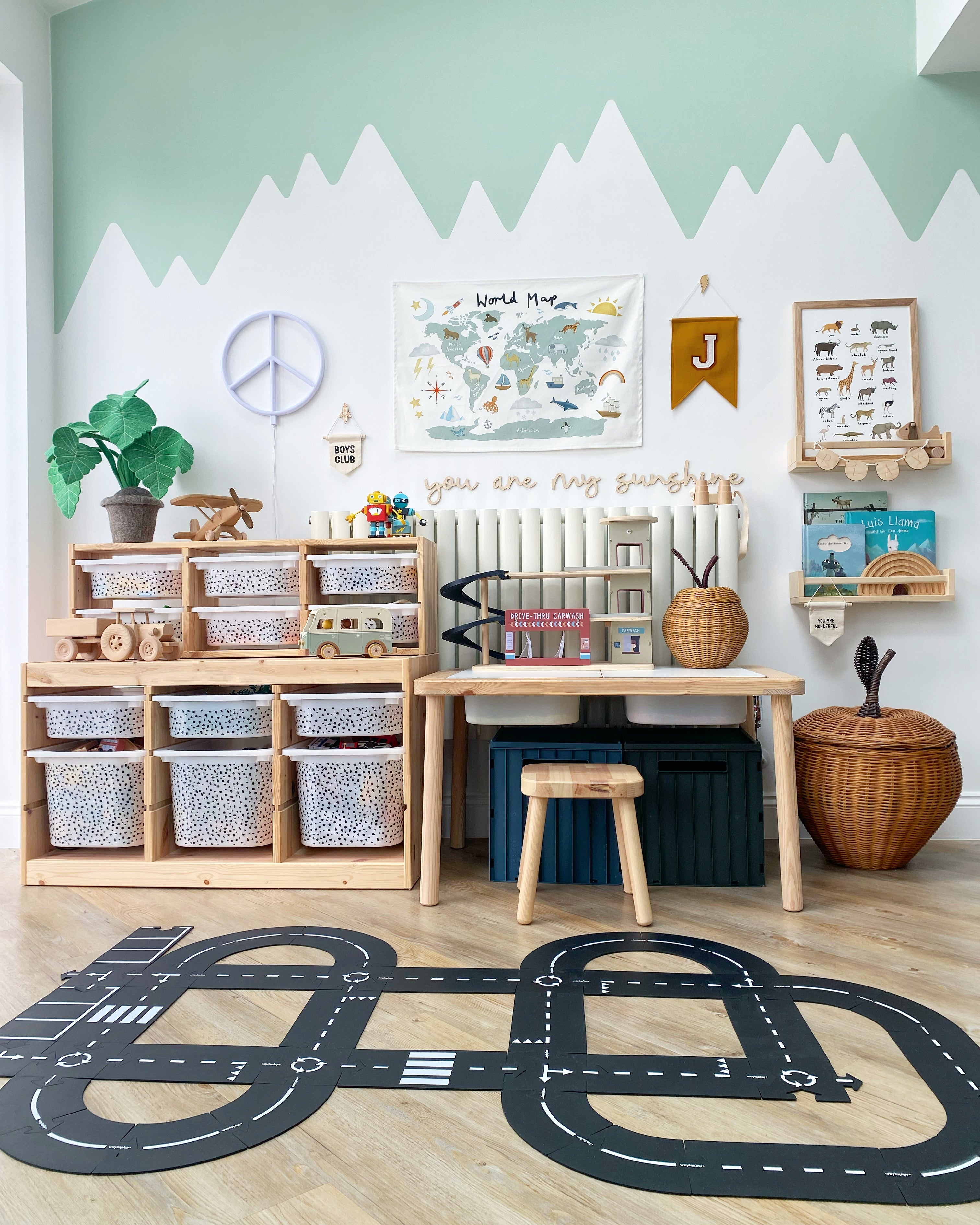 Dotty IKEA Trofast decal 