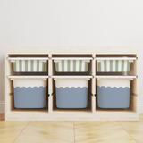 Green Stripe and Ocean Scallop Bundle