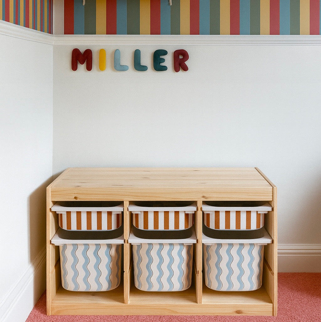 ikea wavy striped trofast sticker