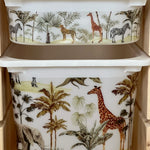 IKEA Trofast sticker, safari theme