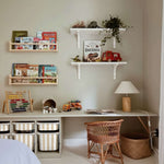 striped beige ikea trofast tub sticker